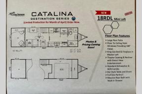 New 2025 Coachmen RV Catalina Destination Series 18RDL Photo