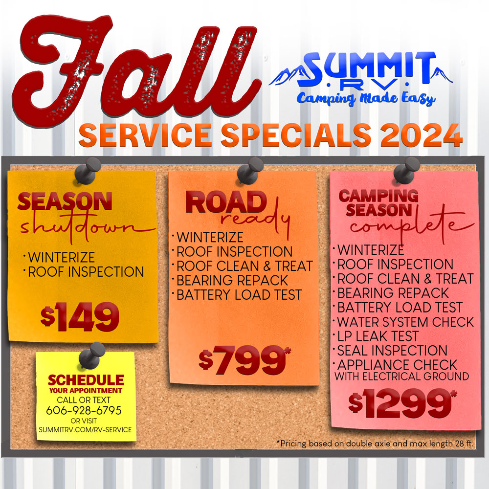 Spring Service Specials 2024