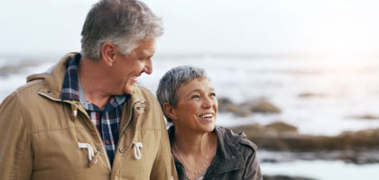 Couple on the beach