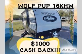 New 2024 Forest River RV Cherokee Wolf Pup 16KHW Photo