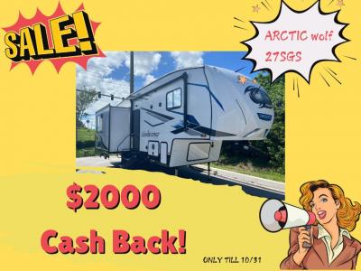 2024 Forest River RV Cherokee Arctic Wolf 27SGS