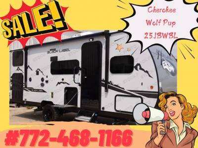 2024 Forest River RV Cherokee Wolf Pup Black Label 25JBWBL