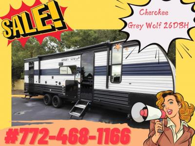 2024 Forest River RV Cherokee Grey Wolf 26DBH