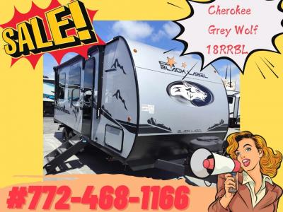 2024 Forest River RV Cherokee Grey Wolf Black Label 18RRBL