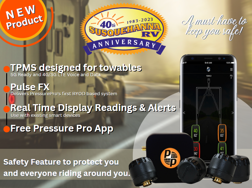 JR Products Tire Pressure Monitor System