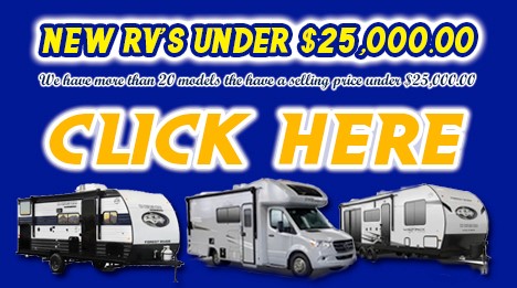 RVs Under 25 Thousand