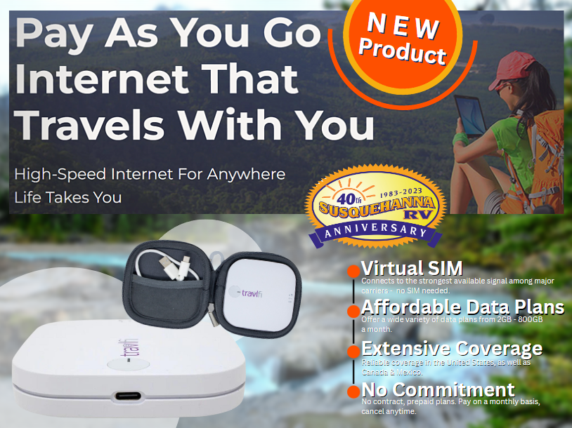 Travlfi WiFi for camping and rving