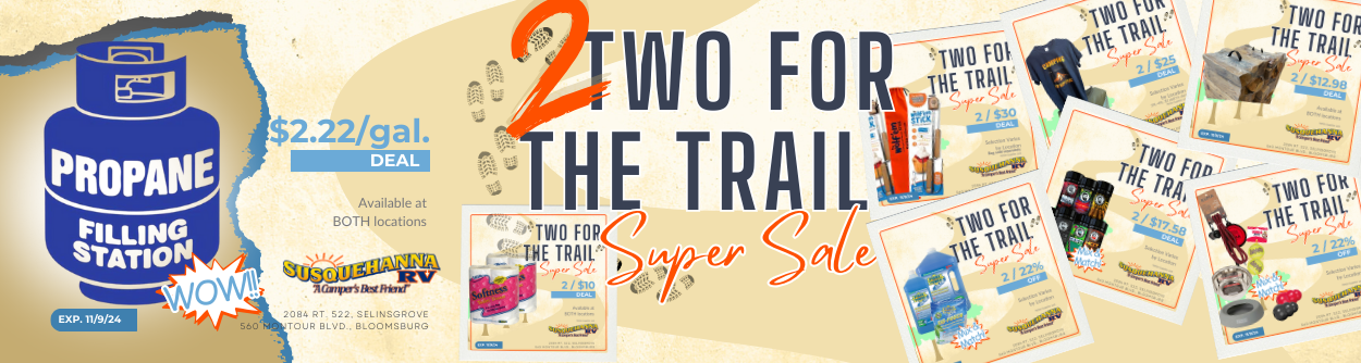 -TWO-FOR-THE-TRAIL-SUPER-SALE