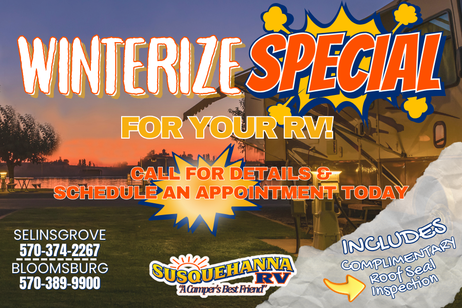 winterize you rv at susquehanna rv