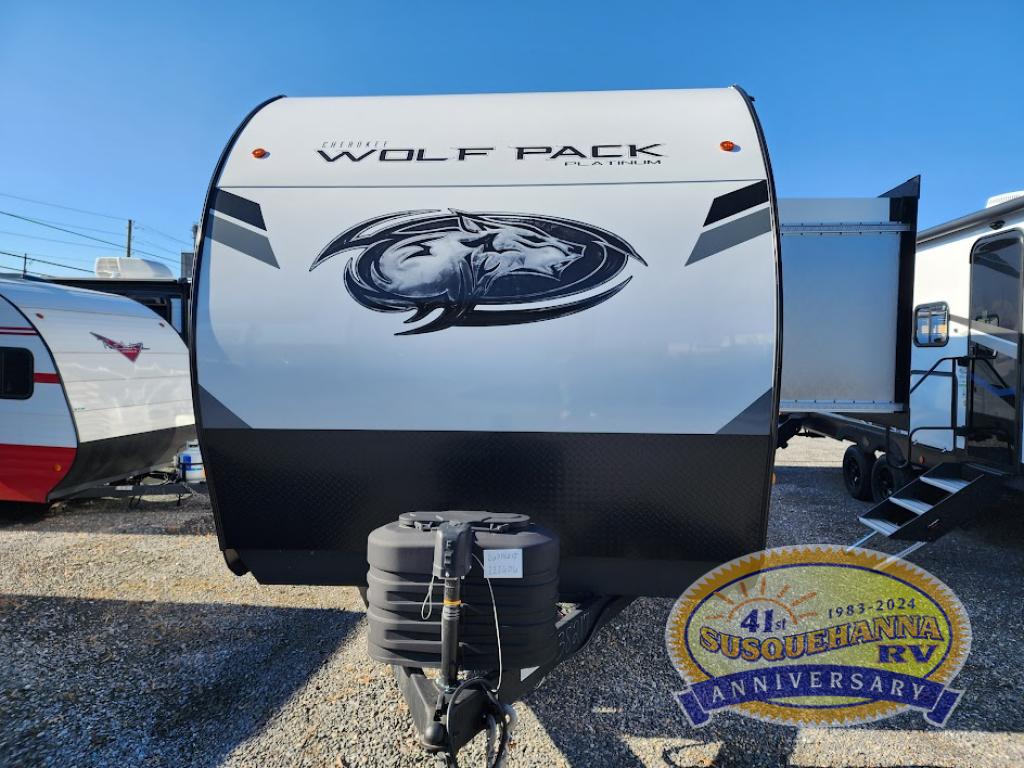 New 2024 Forest River RV Cherokee Wolf Pack 26PACK15 Toy Hauler Travel ...