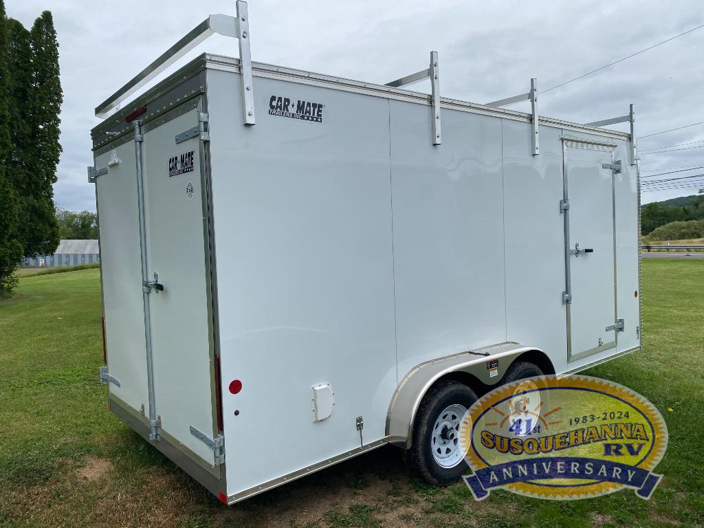 New 2023 Car Mate Trailers Inc Custom Cargo 7 x 16 HD Cargo Trailer at