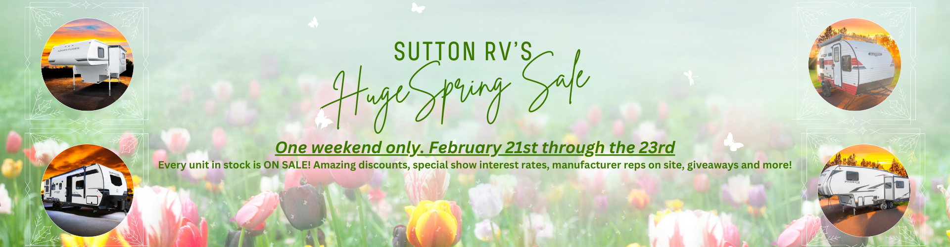 Huge Spring Sale