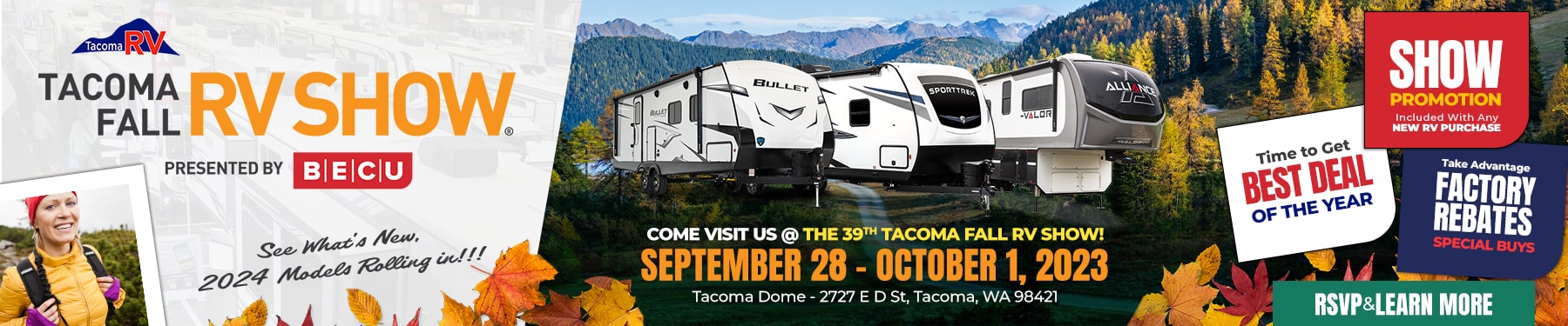 Tacoma Fall RV Show