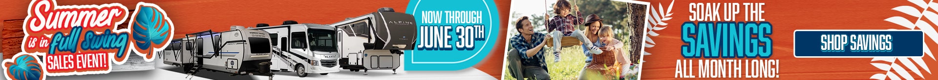 Summer is In Full Swing Sales Event