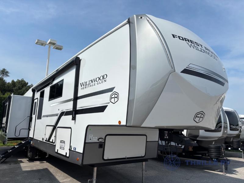 New 2026 Forest River RV Wildwood Heritage Glen 380WDR Fifth Wheel