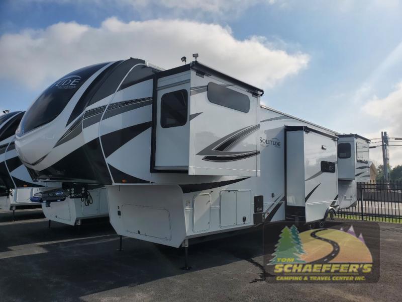 New 2024 Grand Design Solitude 376RD Fifth Wheel at Tom Schaeffer's RV ...