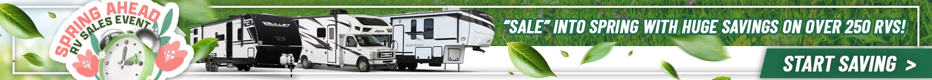 Spring Ahead RV Sale