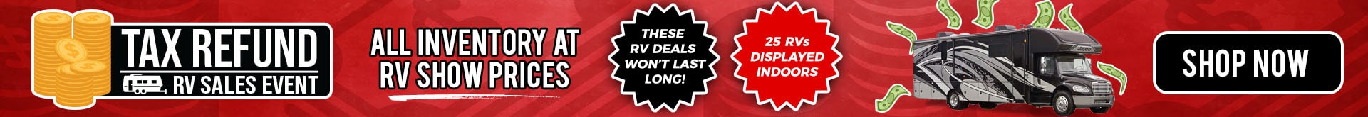 Tax Refund RV Sales Event