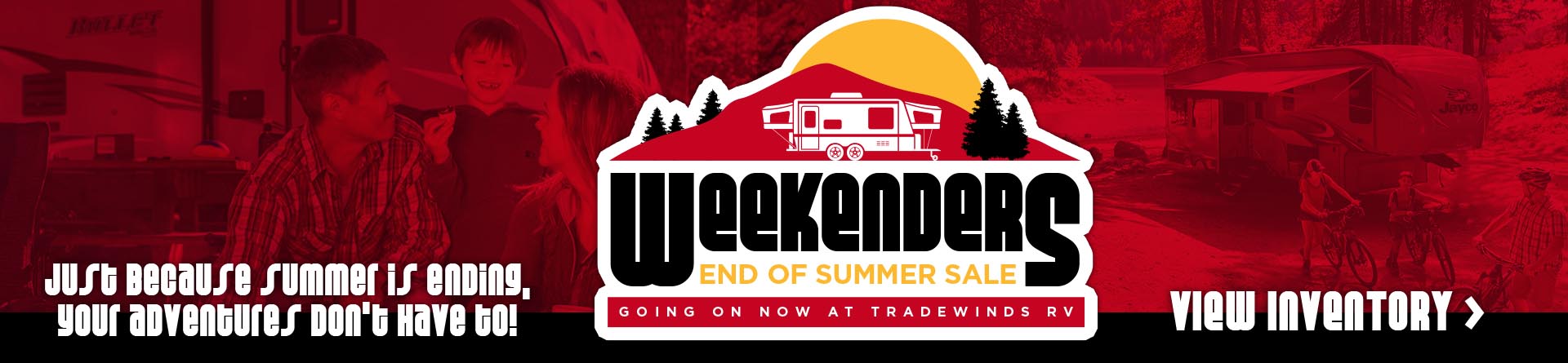 Weekenders End of Summer Sale