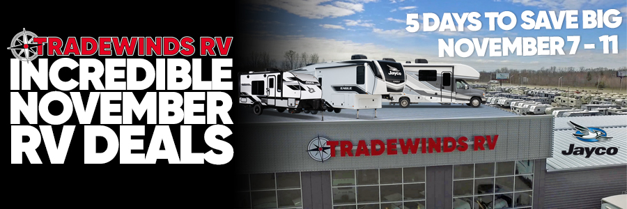 INCREDIBLE NOVEMBER RV DEALS