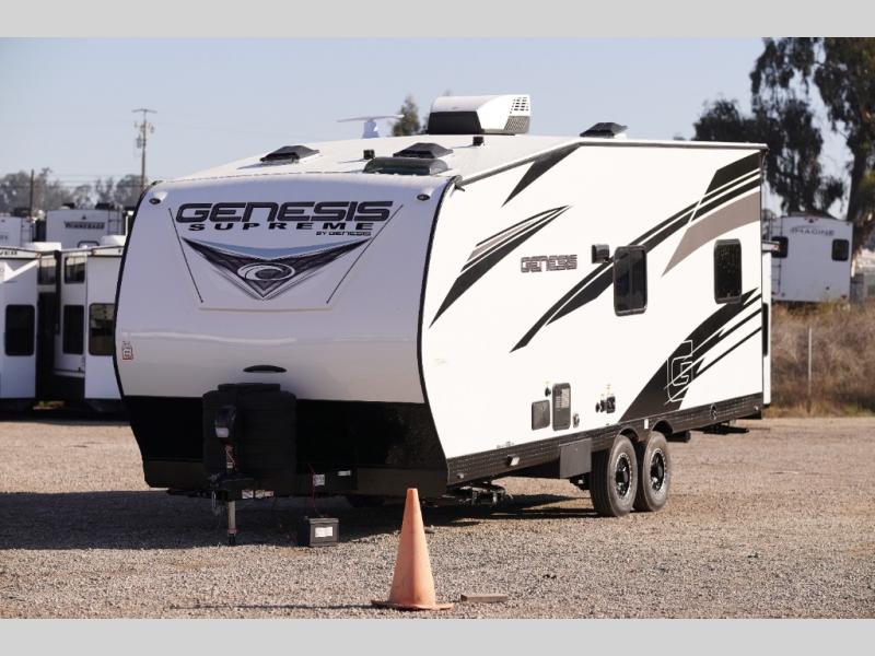 New 2025 Genesis Supreme G2215SSXL Toy Hauler Travel Trailer at