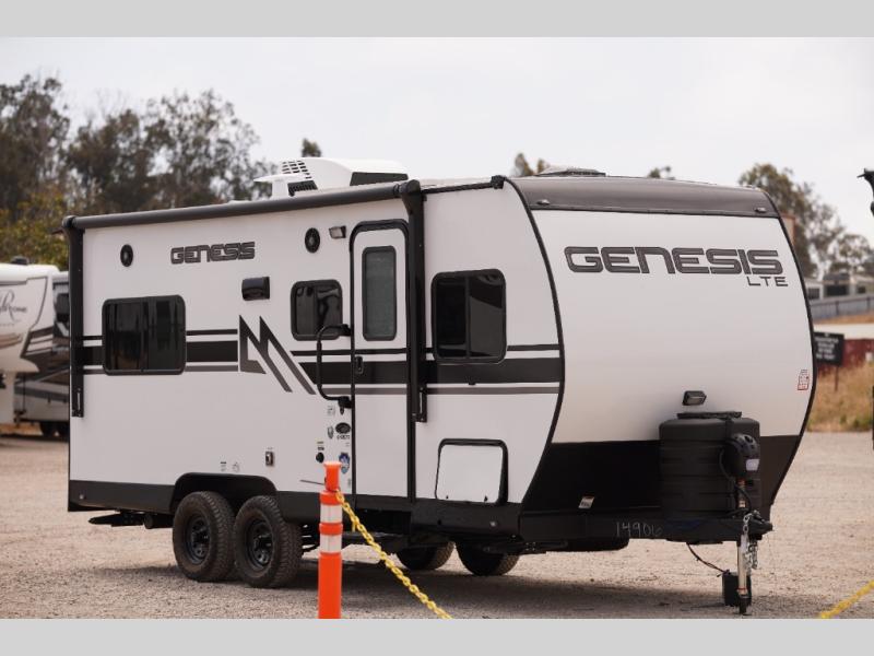 New 2026 Genesis Supreme G185LTE Toy Hauler Travel Trailer at