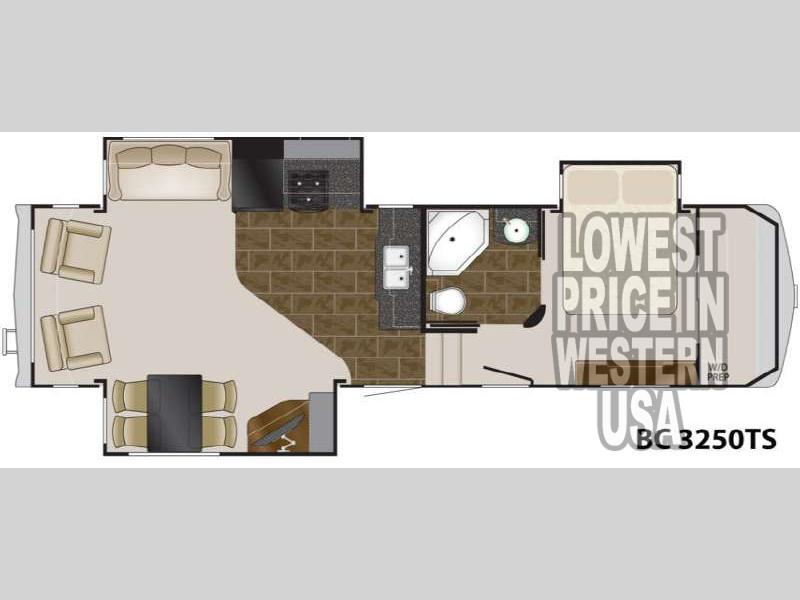 New 2013 Heartland Big Country 3250 TS Fifth Wheel at Trailer