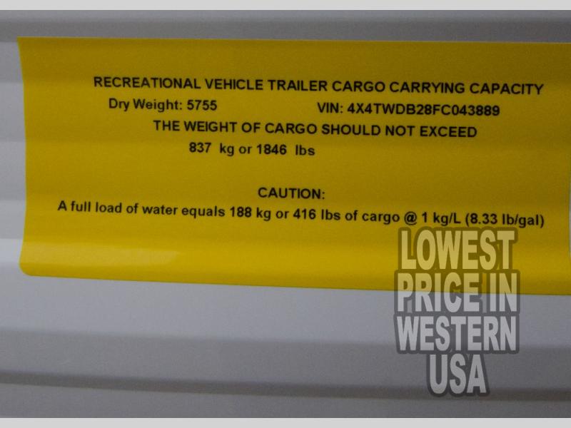 New 2015 Forest River RV Wildwood X-Lite 262BHXL Travel Trailer at