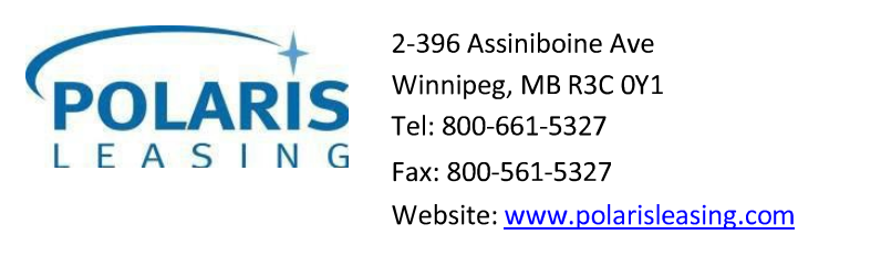 Polaris Leasing Application