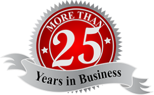 25 Years in Business