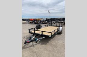 New 2024 PJ Trailers 77" Single Axle Channel Utility - U7141 - 0943 Photo