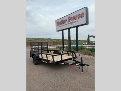 New 2025 Buckshot Trailers 6'x12' Singe Axle Utility - 1 Pointer - 0498 Photo