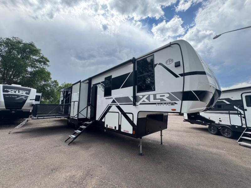 New 2025 Forest River RV XLR Nitro 40BAR13 Toy Hauler Fifth Wheel