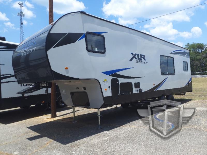 New 2022 Forest River RV XLR Micro Boost 301LRLE Toy Hauler Fifth