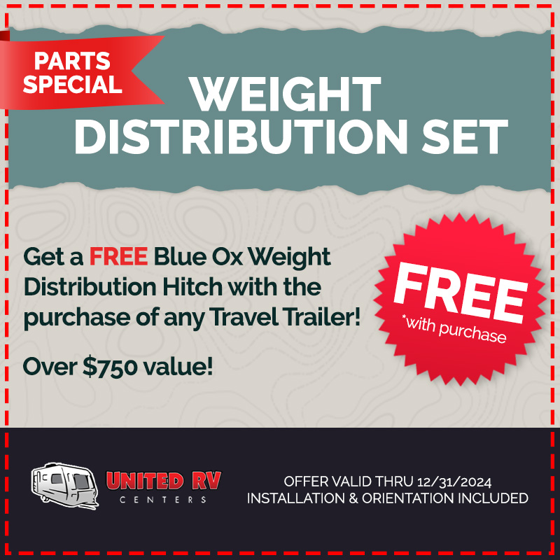 Weight Distribution Set Coupon