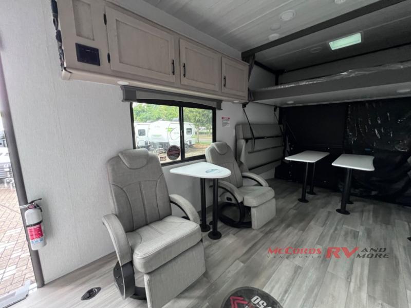 New 2024 Forest River RV Shockwave 2750RLX Toy Hauler Travel