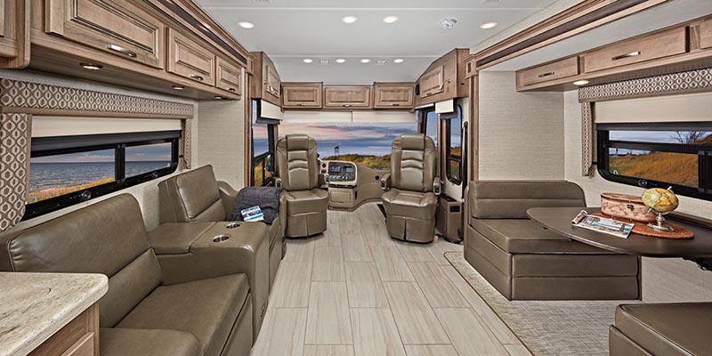 Inside Jayco Embark Motorhome