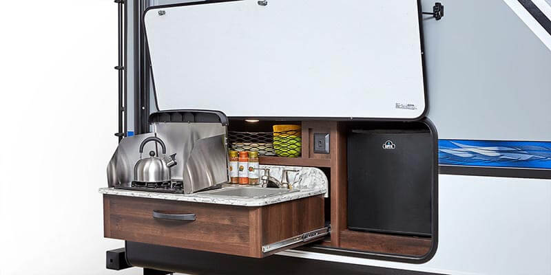 Jayco Jay Feather Outdoor Kitchen