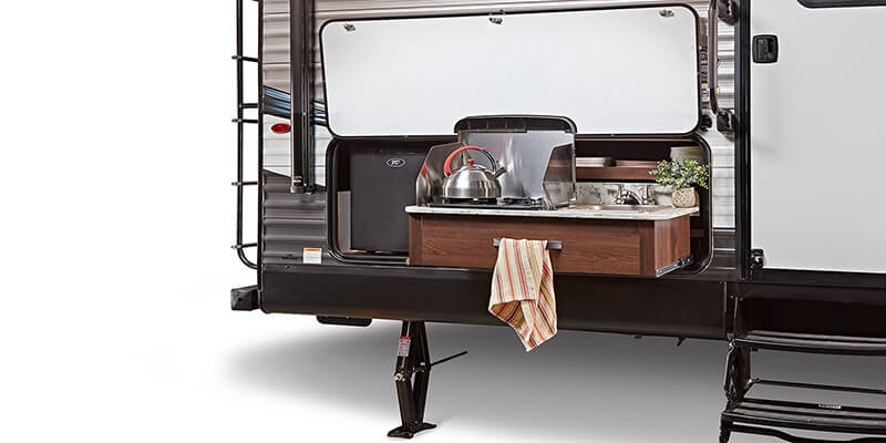 Jayco Jay Flight Outdoor Kitchen