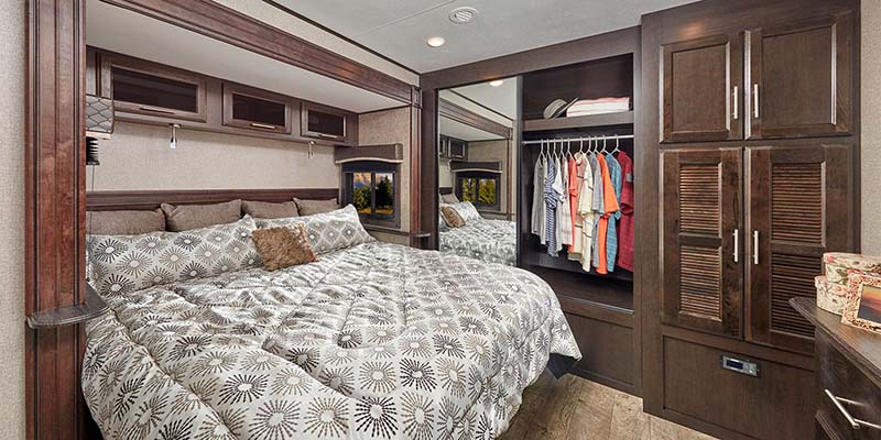 Jayco Eagle Travel Trailer Bedroom