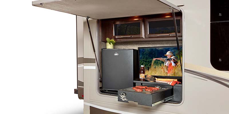 Jayco Eaggle Travel Trailer Outdoor Kitchen