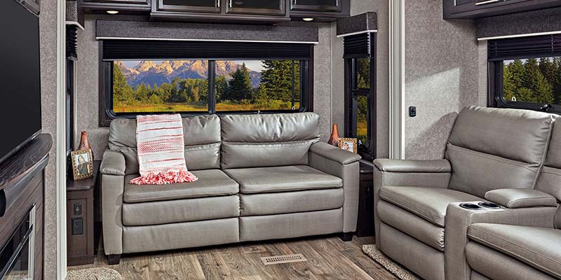 Jayco Eagle Travel Trailer Living Room