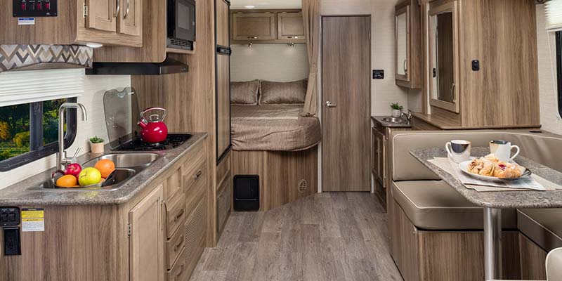 Inside Jayco Redhawk SE Motor Home Class C