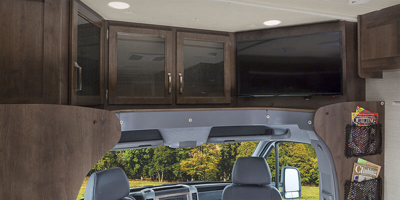 Inside Jayco Melbourne Motor Home Class C Diesel