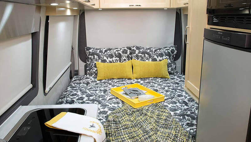 Pleasure-Way Plateau Motor Home Class B Bed