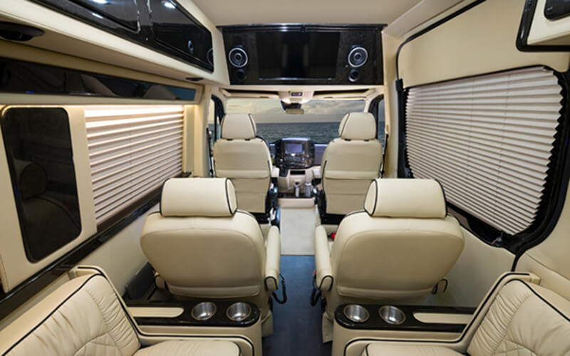 Inside Midwest Automotive Designs Daycruiser Motor Home Class B