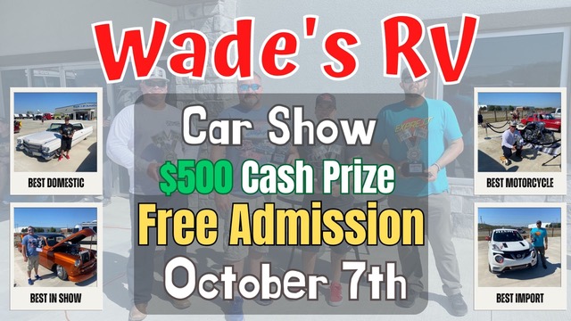 Wade's RV Car Show