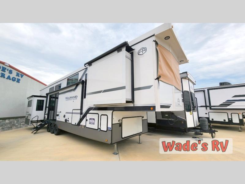 New 2025 Forest River RV Wildwood Heritage Glen ROOST43 Fifth
