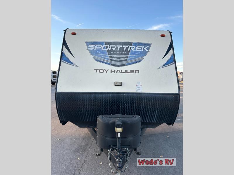 Used 2018 Venture RV SportTrek 190VTH Toy Hauler Travel Trailer at Wade