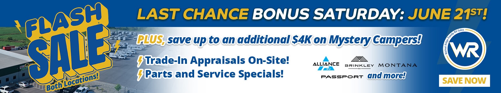 Flash Sale Bonus Saturday